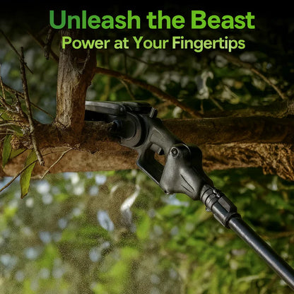 Better Gardens™ | 2-in-1 Mini Chainsaw – Extendable + 2 Free Batteries