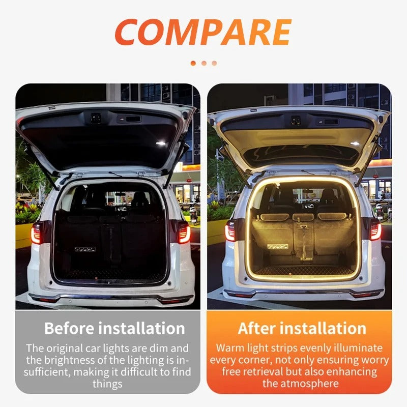 FlowTrunk™ | 400cm Dynamic Trunk Light Strip